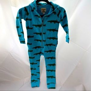 Hugo loves tiki Crocodile jumpsuit 6T